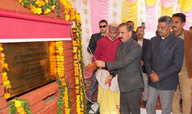 Chief Minister inaugurates Rs. 150 crore projects in Bhoranj