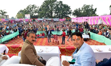 CM announces development Initiatives and Reforms at 'Sarkar Gaon Ke Dwar' Program in Una District