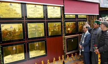 Chief Minister tours Solan AC, dedicated Rs. 186 crore development projects