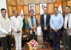 Delegation of HPPS officers call on Chief Minister