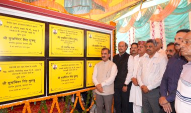 CM dedicates development projects worth Rs. 184 crore in Hamirpur
