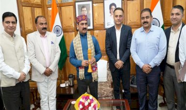 Delegation of HPPS officers call on Chief Minister