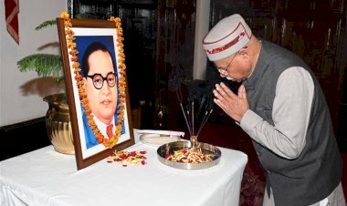 Governor pays tribute to Dr. Bhimrao Ambedkar