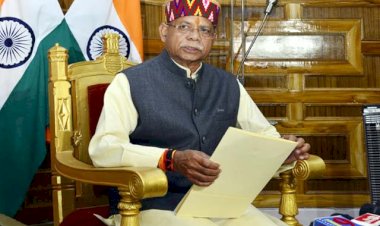 Governor flags off vehicle with relief material to Tandi Village