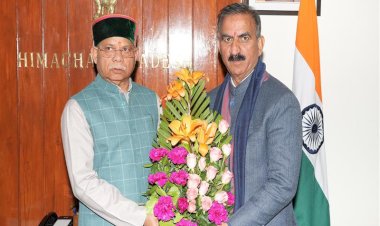 Chief Minister greets Governor on New Year