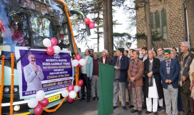CM flags-off tour for orphaned children under Sukh Aashray Yojana