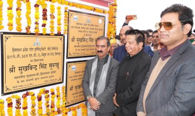 CM dedicates development projects worth Rs. 88.68 crore for Kangra Assembly Constituency