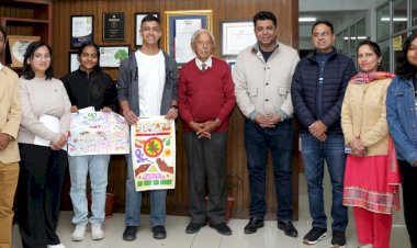 Anti-Drug Poster competition organised at Shoolini University