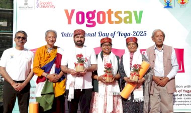 Shoolini University hosts Yogotsav to mark 58th countdown day to International Day of Yoga 2025