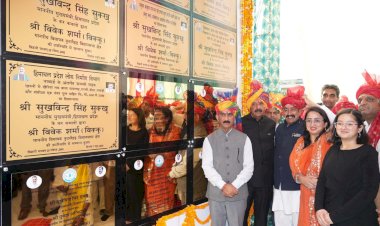 Chief Minister dedicates development projects worth Rs.119.51 crore in Bangana