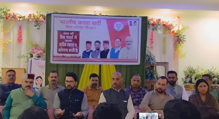 Congress government is running away from responsibilities by lying during the disaster: Anurag Singh Thakur