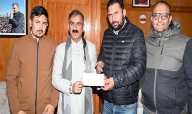 Contribution towards CM Relief Fund