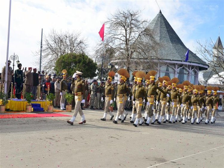 Governor unfurls Tricolour at historic Ridge on 77th Republic Day
