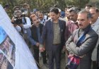 CM inspects under-construction Jaskot Heliport and Hamirpur Bus Stand