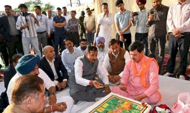 Dy. CM lays foundation stones for projects worth Rs. 25 crore in Nalagarh AC