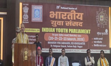 Governor addresses National Session of Bhartiya Yuva Sansad in Nagpur