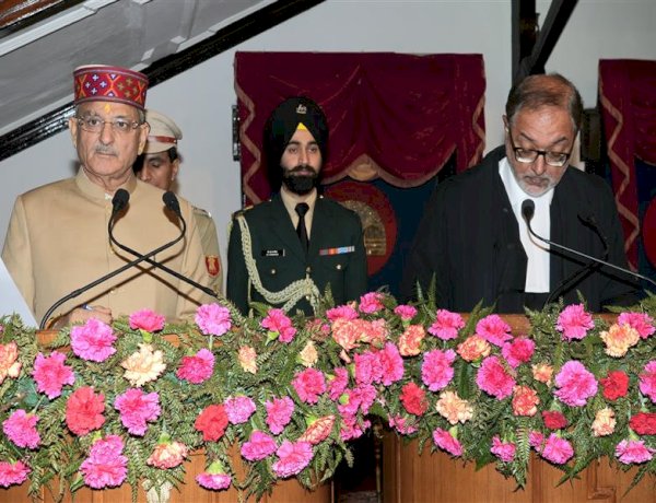 Kavinder Gupta sworn in as Governor of HP