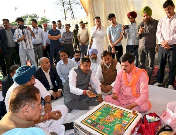 Dy. CM lays foundation stones for projects worth Rs. 25 crore in Nalagarh AC
