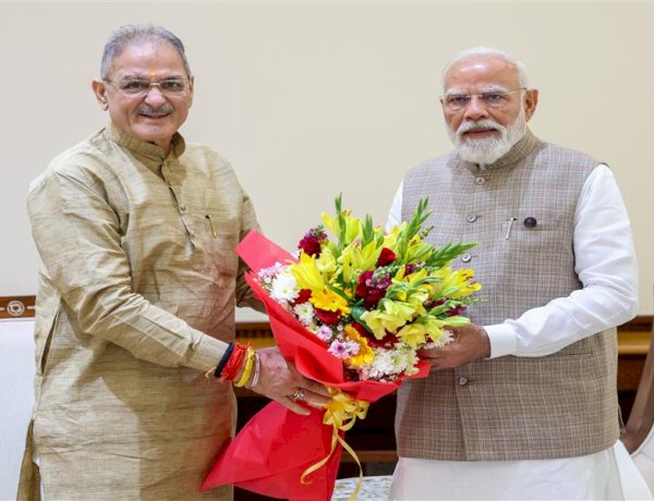 Governor calls on Prime Minister Narendra Modi