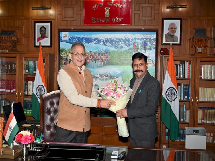 Vice Chancellors of HPU and Nauni University call on Governor