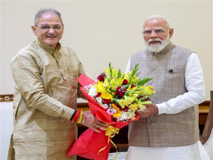 Governor calls on Prime Minister Narendra Modi