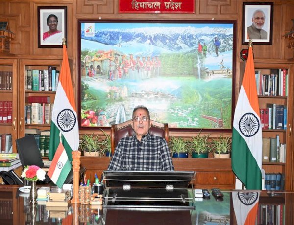 Governor addresses 17th Convocation of CSK Himachal Pradesh Agricultural University, Palampur, virtually