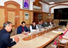CM chairs review meeting of Health Department