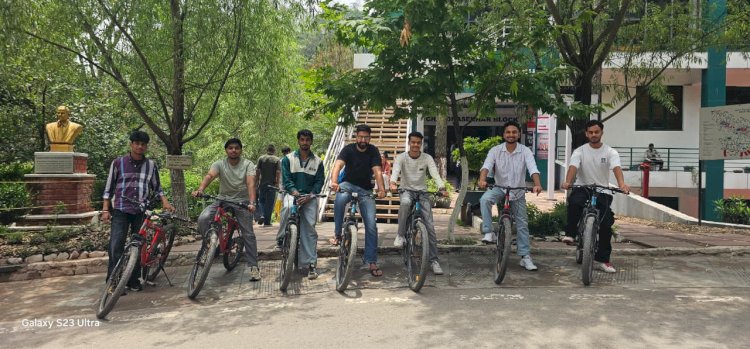Shoolini Cycling Club pedals for environmental awareness on World Environment Day