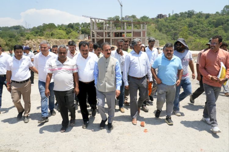 Chief Minister lays foundation stone of Rs. 35 crore critical care block at Jol Sapper