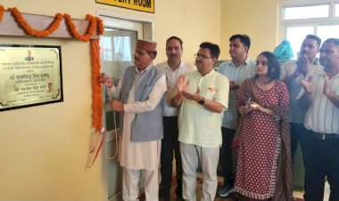 CM inaugurates 33/11 kV power sub-station in Sujanpur Assembly constituency